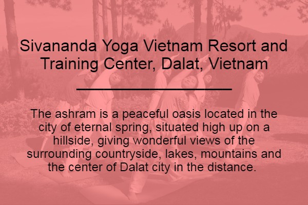 International Sivananda Yoga Vedanta Centre - Mapa de Woody Namaste World –  Misswood